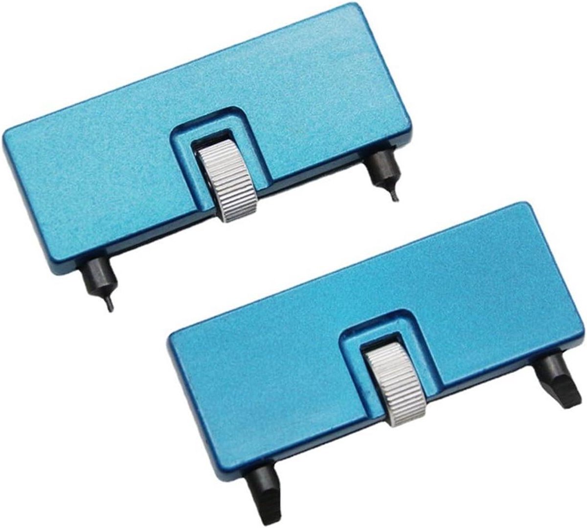 Horlogeopener voor batterijvervanging - Horlogemakersgereedschap - Draaigereedschap voor horlogekast - 2 stuks