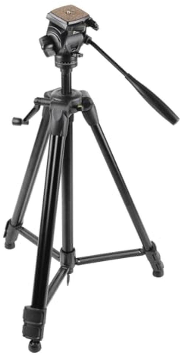 Semi-Pro statief met kantelfunctie - 172 cm, zwart