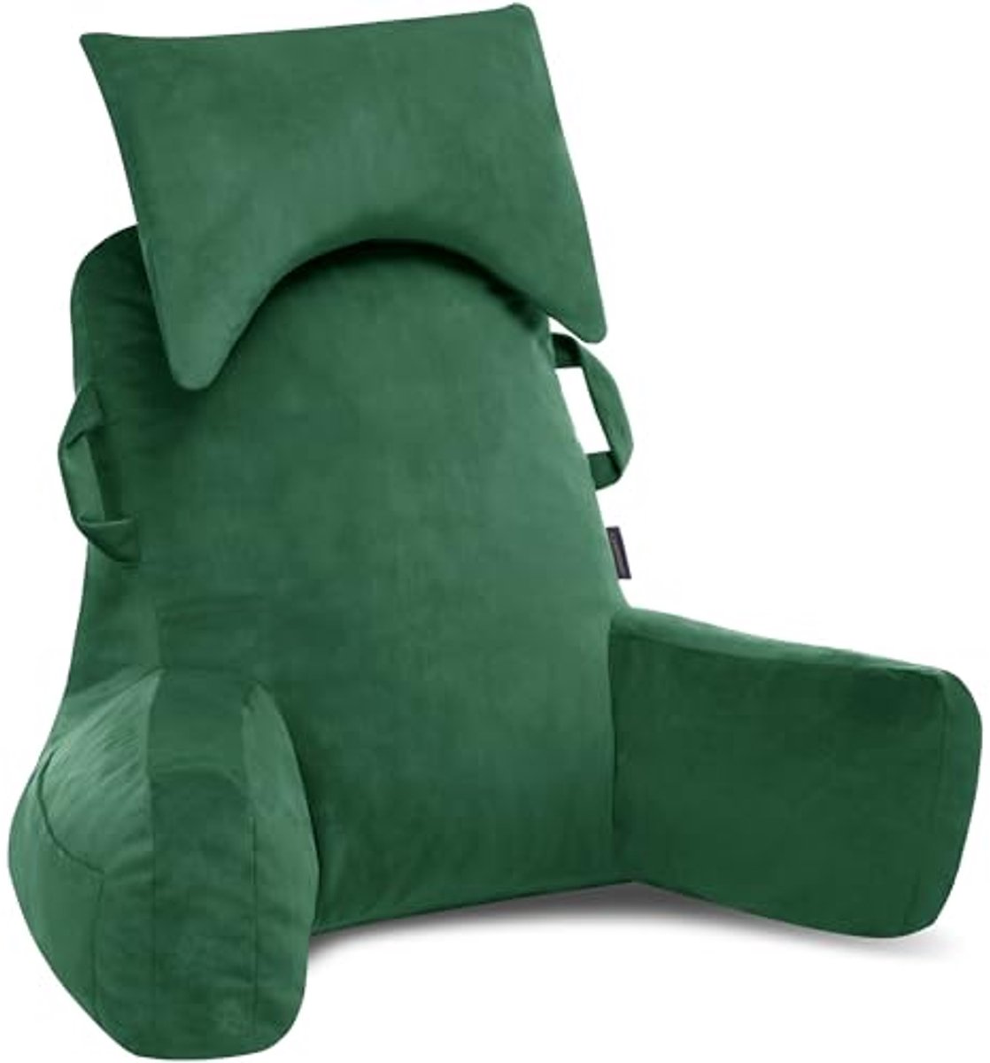 Draagbare Grote Leeskussen met Hoofdsteun en Armen voor Volwassenen - Ergonomisch en Wasbaar