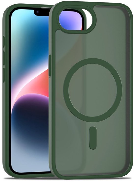 Coque Solidenz FrostMag iPhone 17e / 16e - Compatible MagSafe - Vert