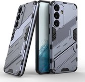 Solidenz StandGuard Xtreme geschikt voor Samsung Galaxy S24 Plus hoesje - Grijs
