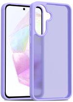 Solidenz Frosted - Hoesje geschikt voor Samsung A56 / A36 Hoesje - Lavendel