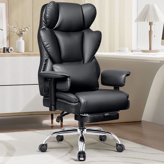 IWMH Office Chair 200kg XXL, Office Chair Ergonomic, Large