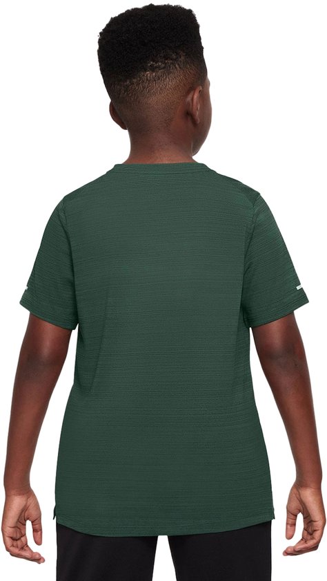 Nike dri-fit miler t-shirt in de kleur bol