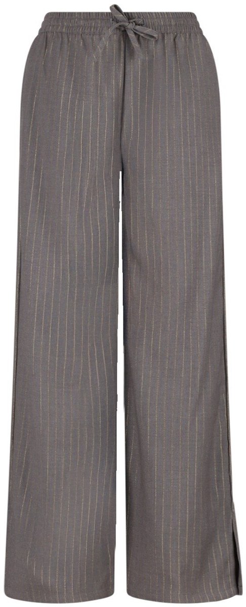 Like Flo winter wideleg broek meisjes teens - grijs - Filly - pinstripe