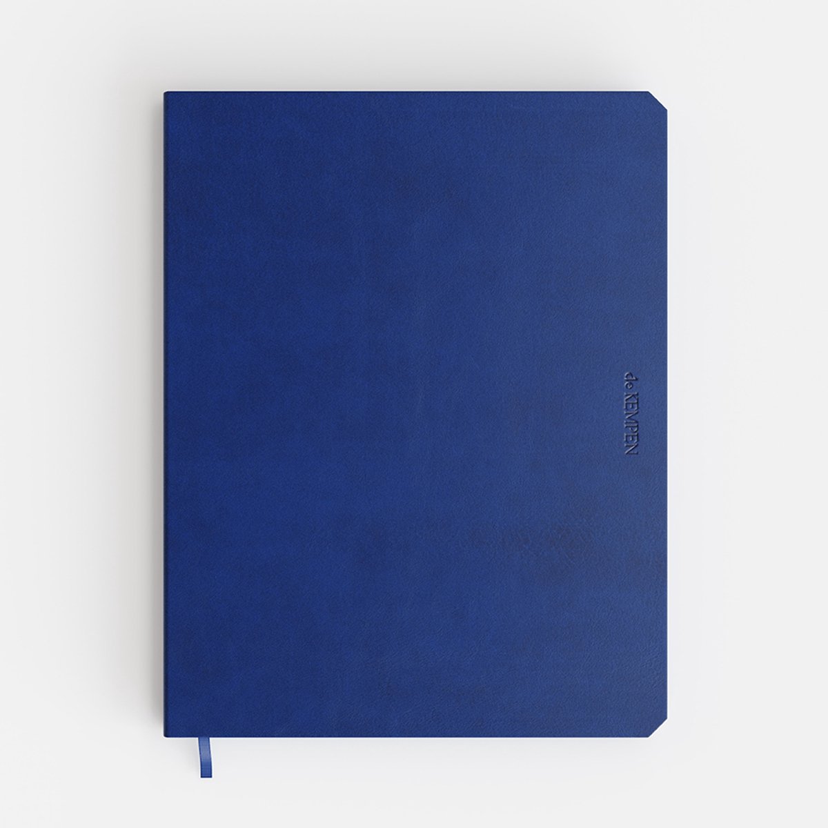 De Kempen - Agenda 2026 - Weekly Notes - Vlakliggend - Marmeren Schutblad - Large 17.1 x 22 cm - Blue Note/Blauw