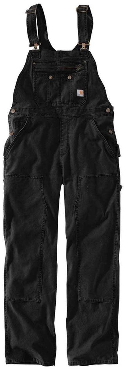 Carhartt Dames-overall Crawford Bib Overall Black
