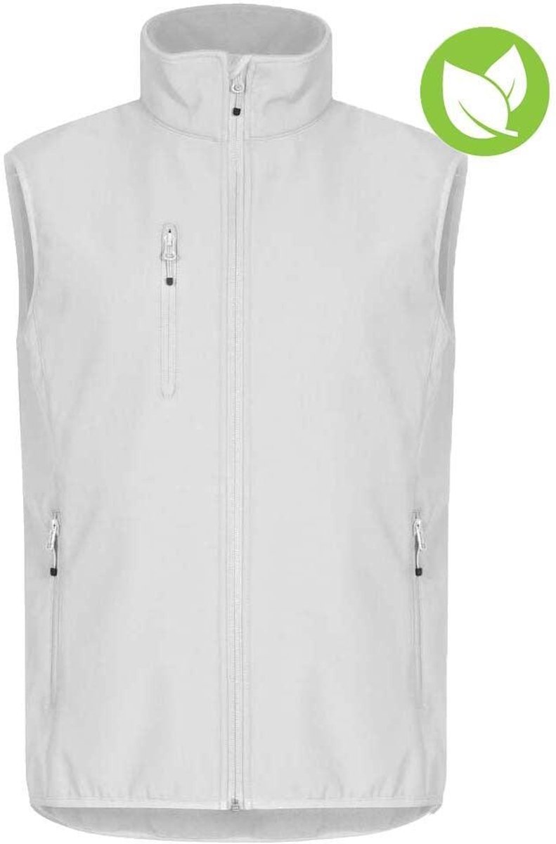 Clique Classic Softshell Vest 0200911 - Wit - L