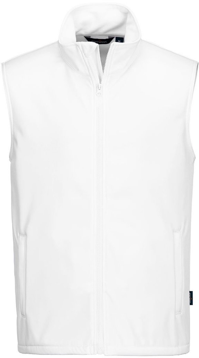 Portwest Print & Promo Softshell Gilet (2L) TK22 - Wit - XXL