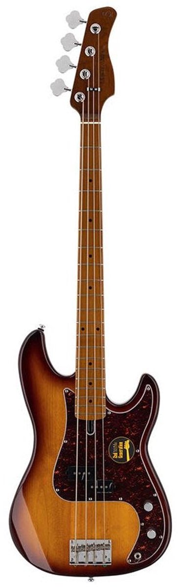 Sire Marcus Miller P5-4 Alder Tobacco Sunburst elektrische basgitaar
