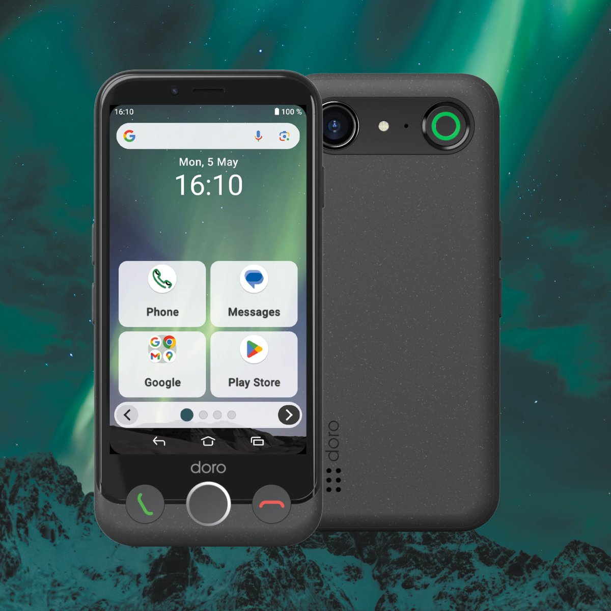 Doro Aurora A10 – de smartphone die écht gemaakt is voor senioren