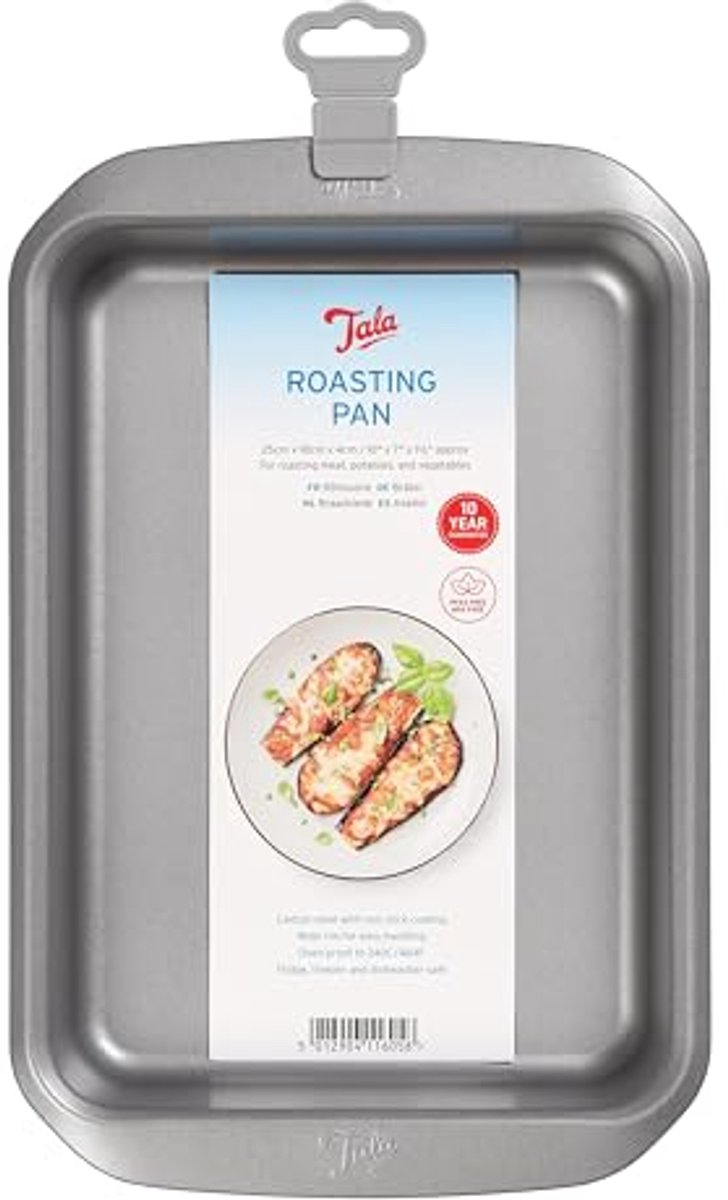 Grote Bakplaat - Antikleef Bakvorm met Even Heat Distribution - Diepe Bakplaat 33cm x 23cm