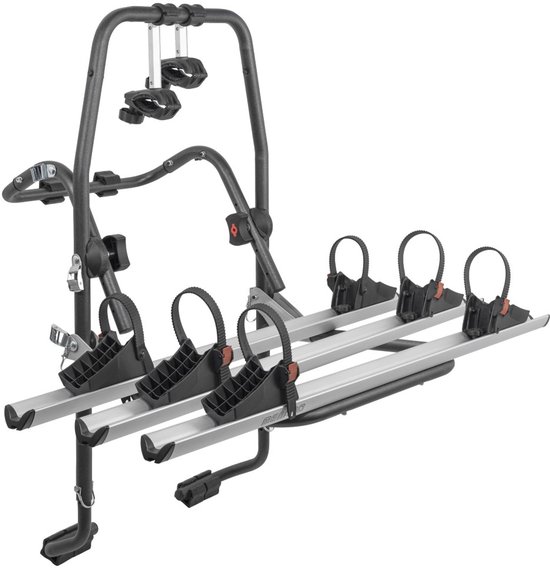 Fietsendrager voor achterklep geschikt voor Volkswagen Polo VI (AW) 2017-heden 5-deurs hatchback Menabo Stand Up 3