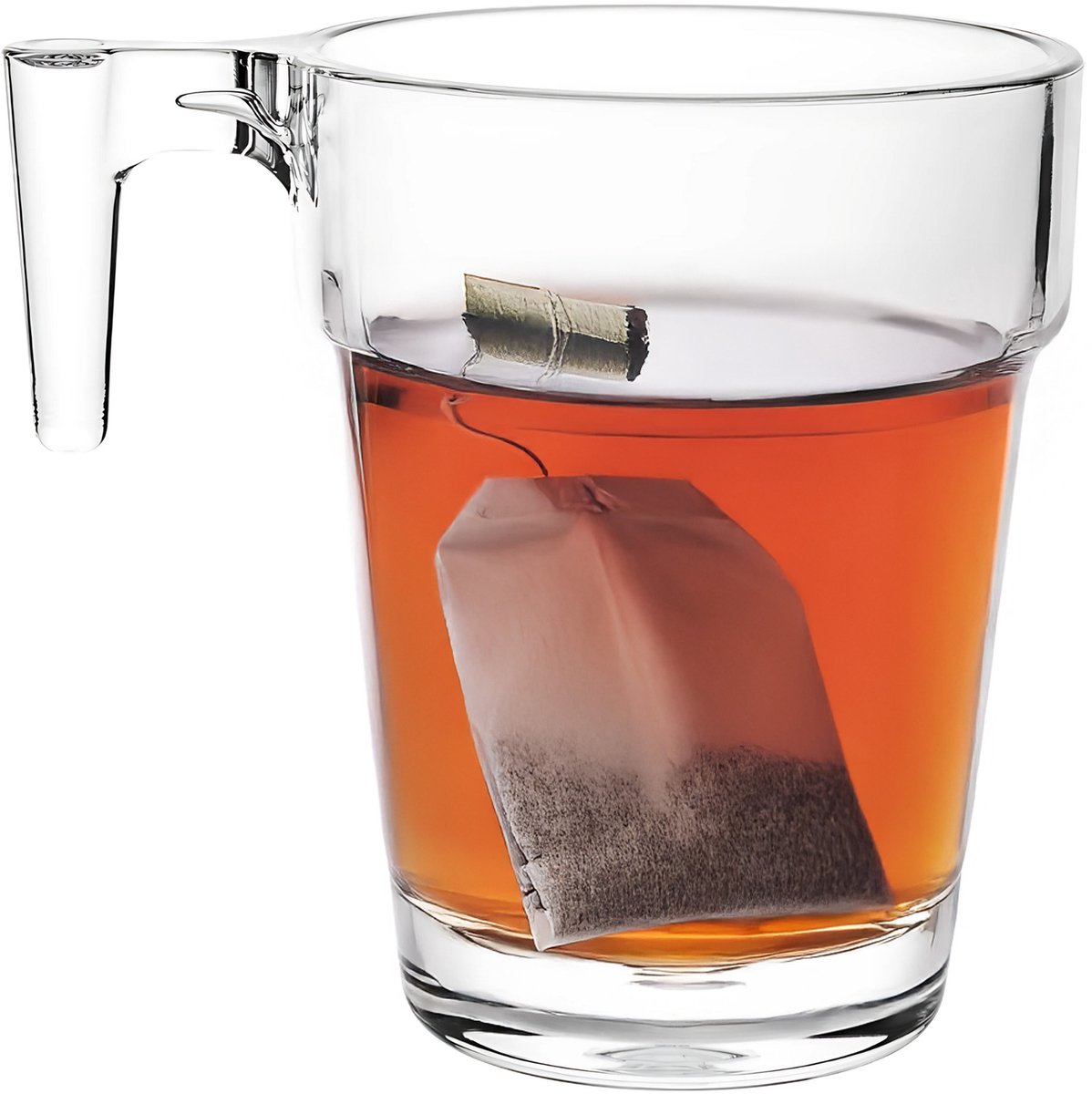 MPDrink Koffie/thee glas - SAN kunststof - 18 cl - onbreekbaar - herbruikbaar - koffie/thee glazen - camping