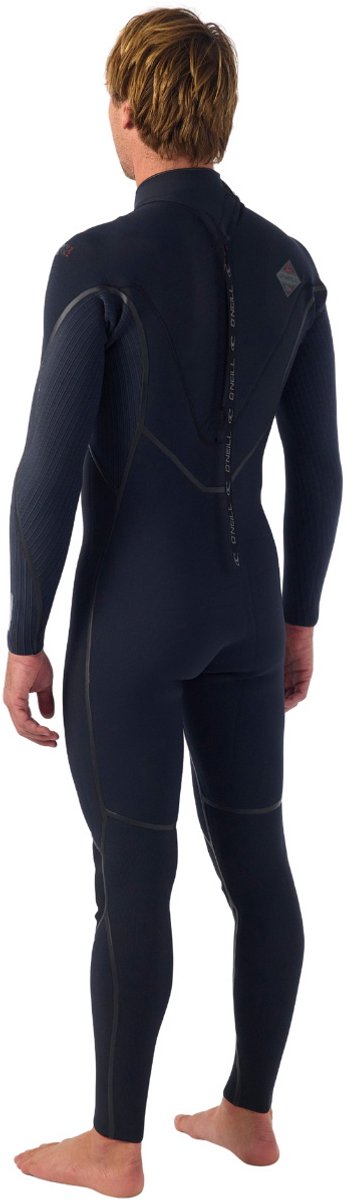 2026 O'Neill Heren Hyperfreak Fire 4/3+mm Rug Ritssluiting Wetsuit 566