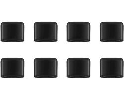 8-stuks Airfryer rubberen bumper -Rubberen kussen - Airfryer vervangend onderdeel - Airfryer vervangende rubberen kop - Gemakkelijk schoon te maken - Handige vervanging - Geschikt voor keuken- en airfryer bakplaten - Zwart