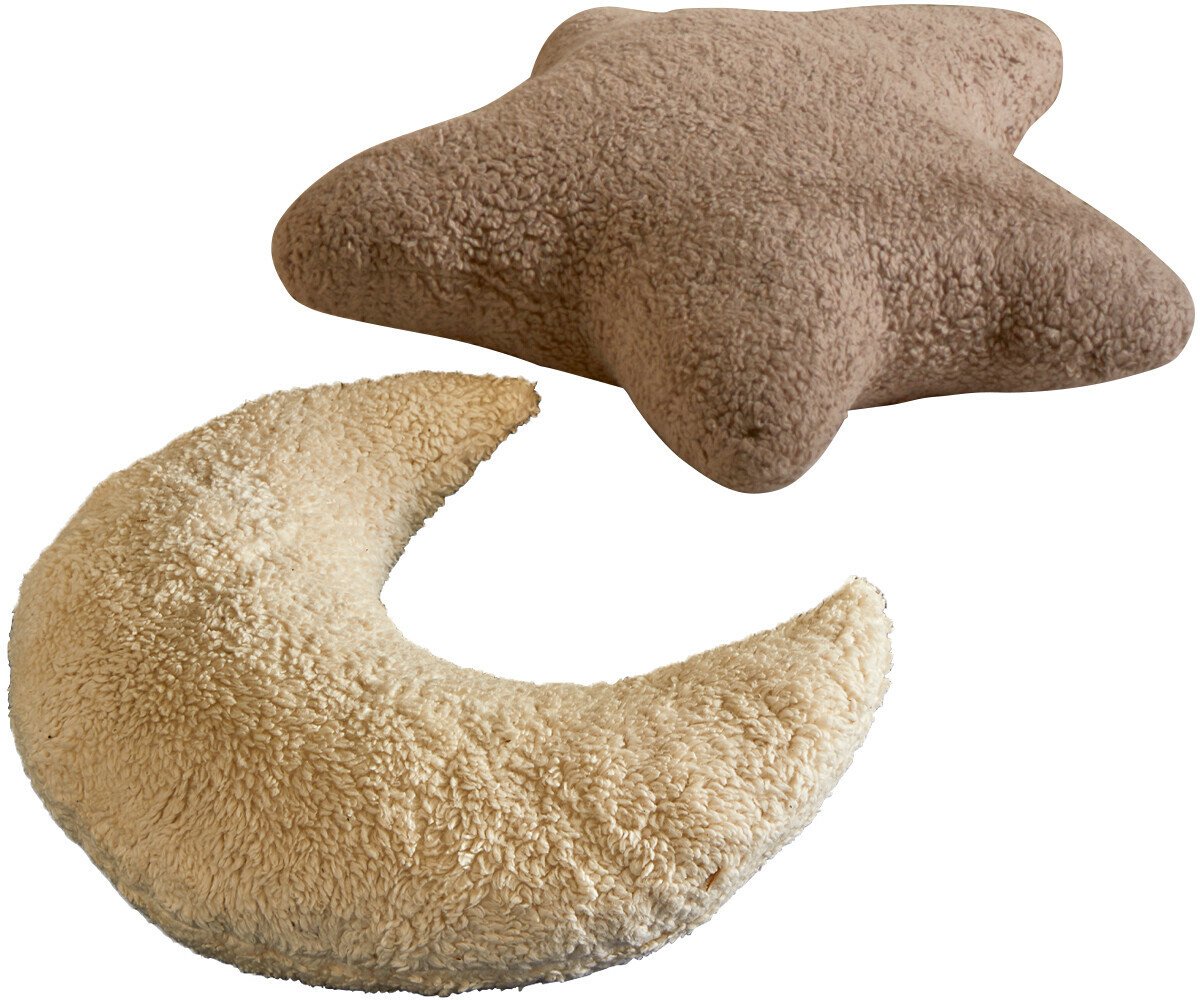 LOBERON Kussen set van 2 Jollymoon crème