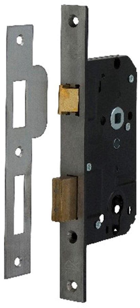 Nemef 4139/17 Veiligheidsslot SKG** | DR.1+3 | DM50mm | PC72mm | voorplaat RVS 25x238mm rechthoekig