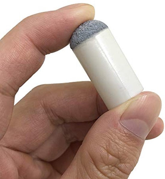 50 stuks vervangende keupunten, opschuifbare poolbiljartkeupunten, poolstokpunten, poolkeu opdrukpunten, pool-13mm — afbeelding 5