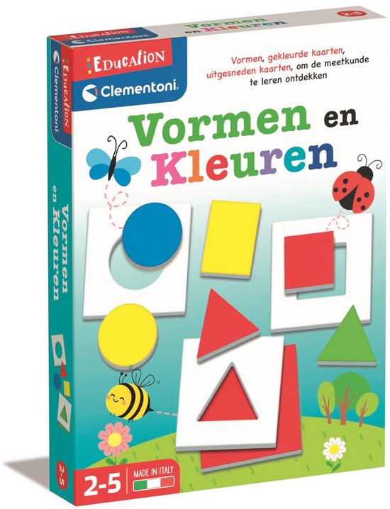 Clementoni - Vormen en kleuren - Gekleurde kaarten - Puzzelstukken - Educatief Speelgoed - 2-5 jaar van Clementoni — afbeelding 3