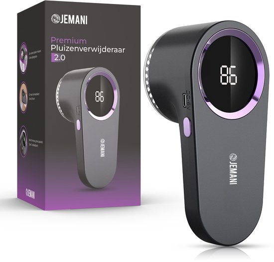 Jemani 2.0 USB-oplaadbare ontpluizer voor kleding