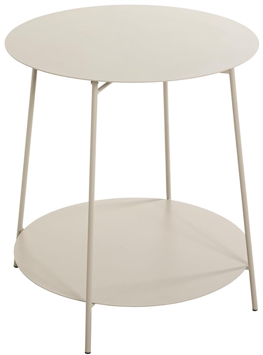 Azomor® Moderne grijze bijzettafel van metaal voor stijlvolle inrichting