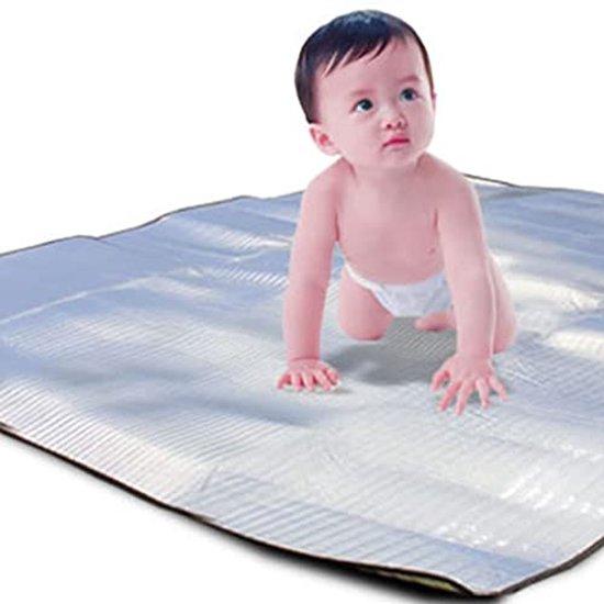 Outdoor Dubbele Aluminium Campingmat - Waterdicht en Hittebestendig van Merkloos — afbeelding 4
