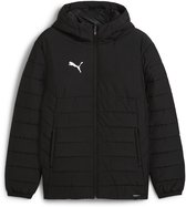 Puma Team Padded Winterjas - Zwart/wit -