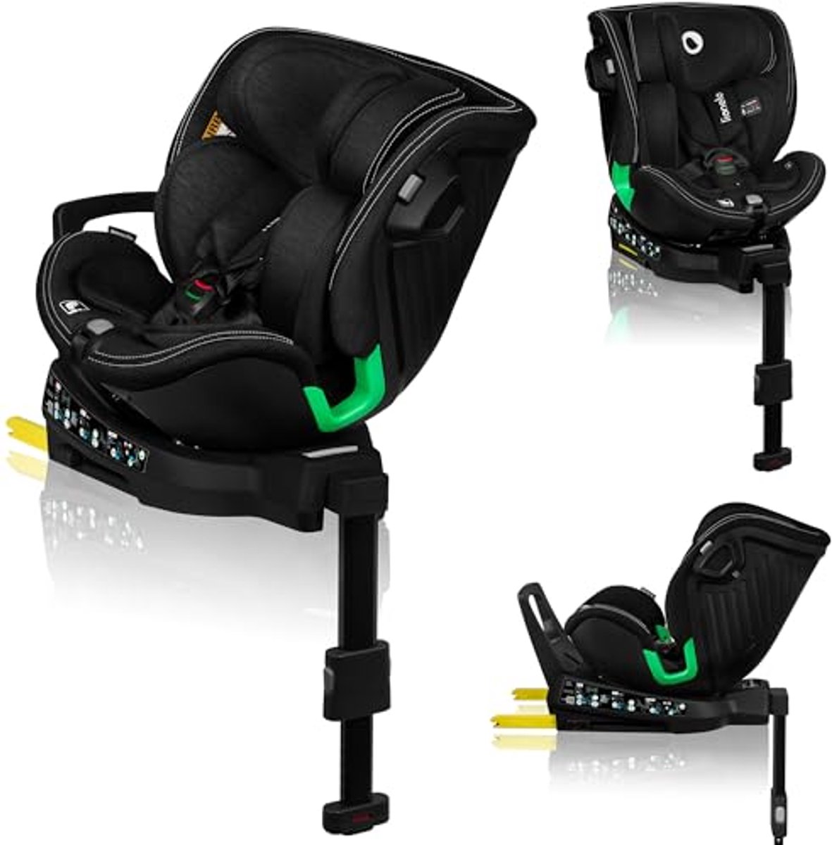 Image of 360° Draaibare i-Size Autostoel voor Kinderen Groep 0/1/2/3 (40-150 cm) – Veilig en Comfortabel