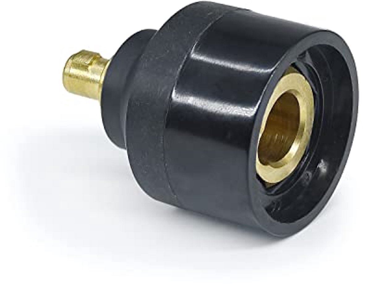 Adapter voor lasapparaten slangpakketten 9 mm op 13 mm doorn