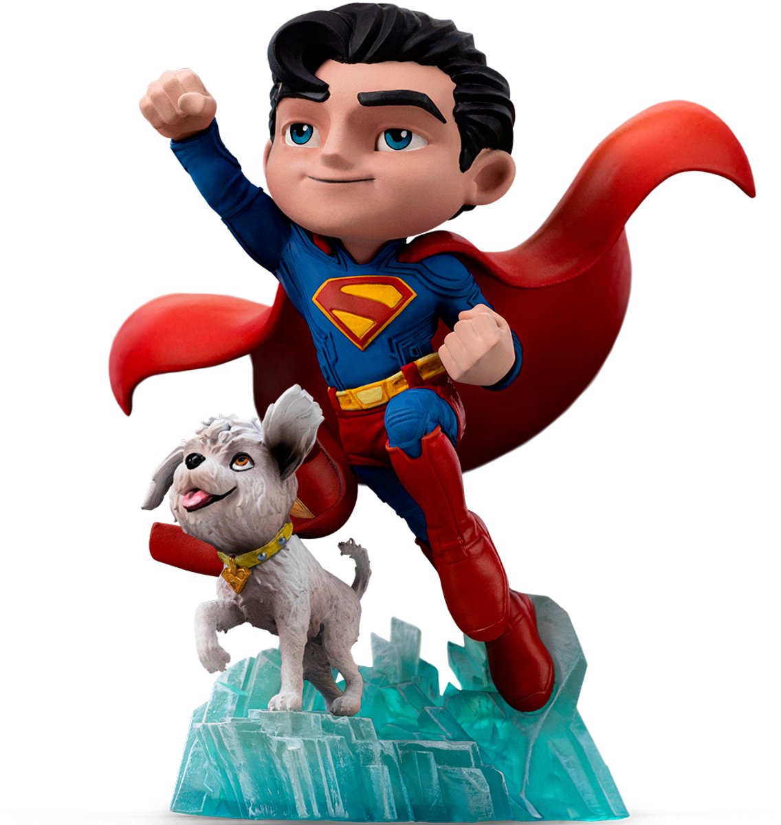 Iron Studios MiniCo Superman Legacy - Figuur - Superman and Krypto