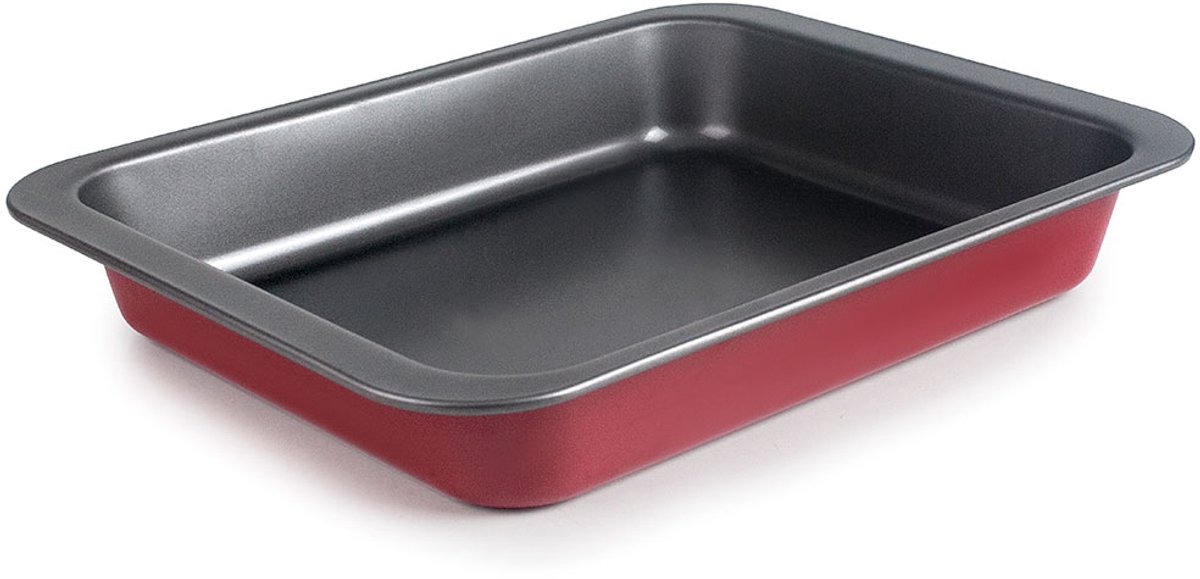 Ibili Karamel Bakvorm 22x28 Cm Rood
