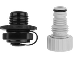 1 Set Swimming Pool Water Drain Adapter Screw Valve Bundle Hose Connector Drain Pump Adapter P05347 F4C009B Compatible with Lay-Z-Spa 2020-2021