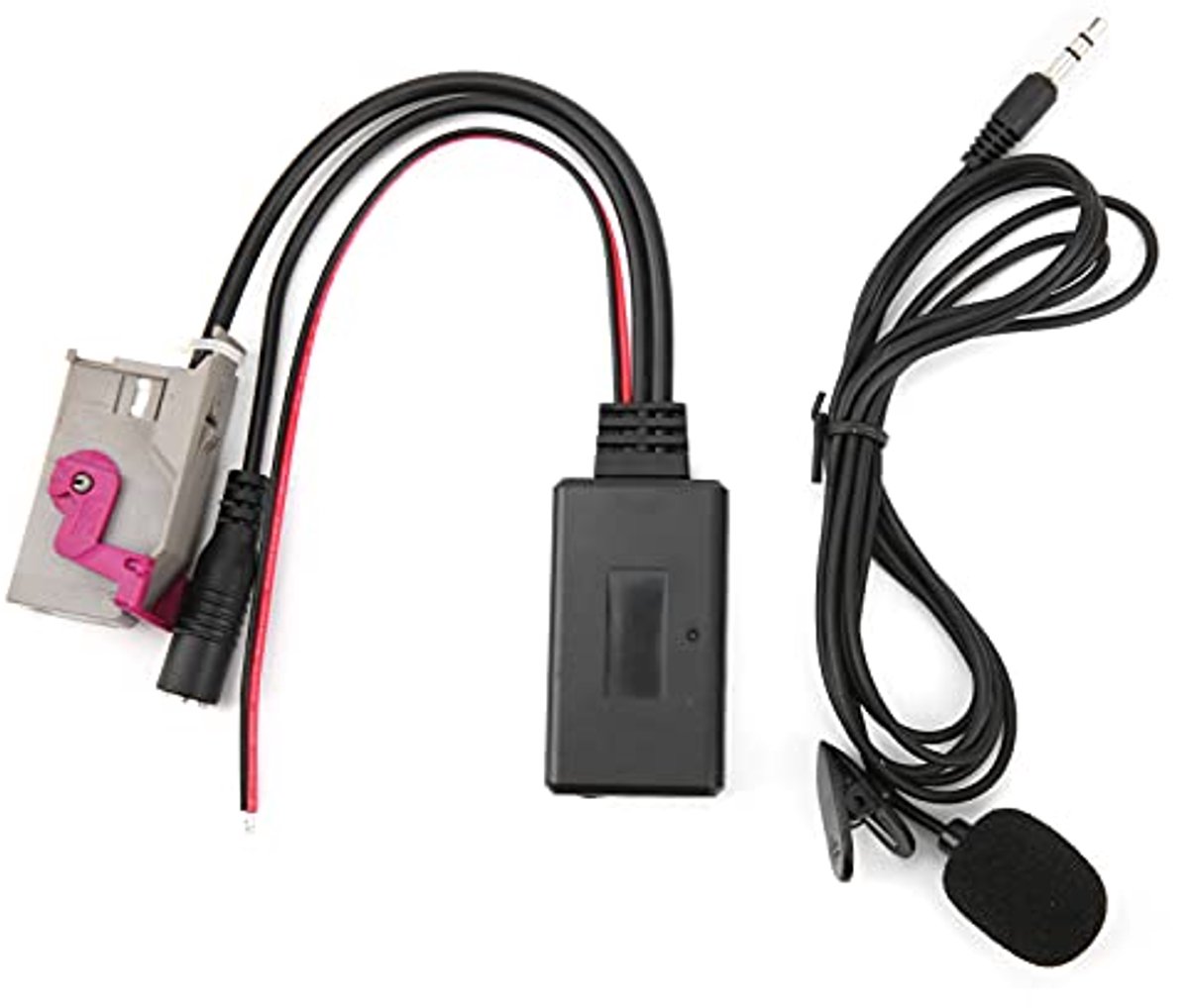 Bluetooth AUX Adapter met Microfoon voor Auto - Geschikt voor Audi