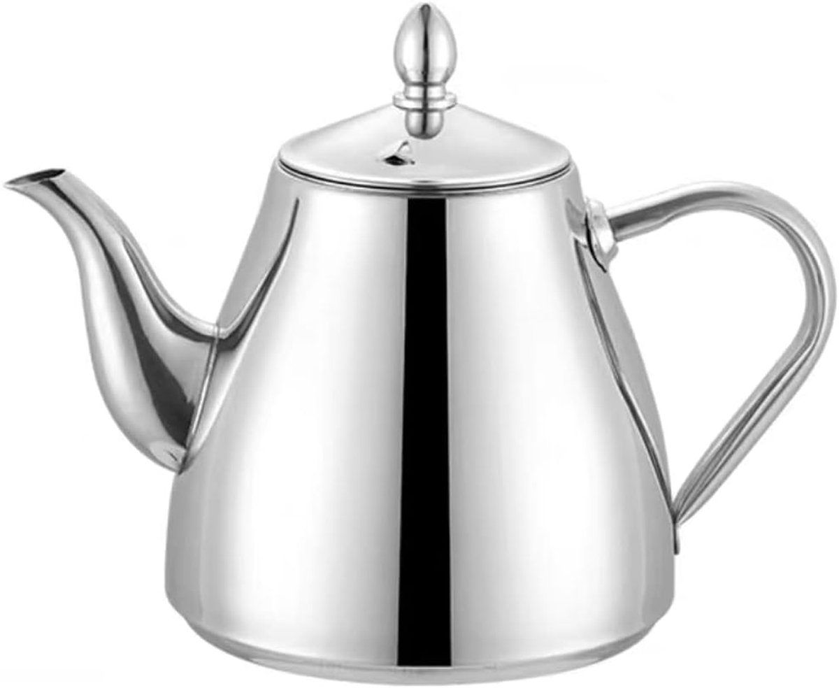 1,2 liter Roestvrijstalen theepot, Koffiepot, holle handgreep