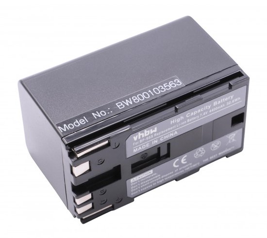 Batterie d'appareil photo compatible avec Canon BP-955 / 4400 mAh