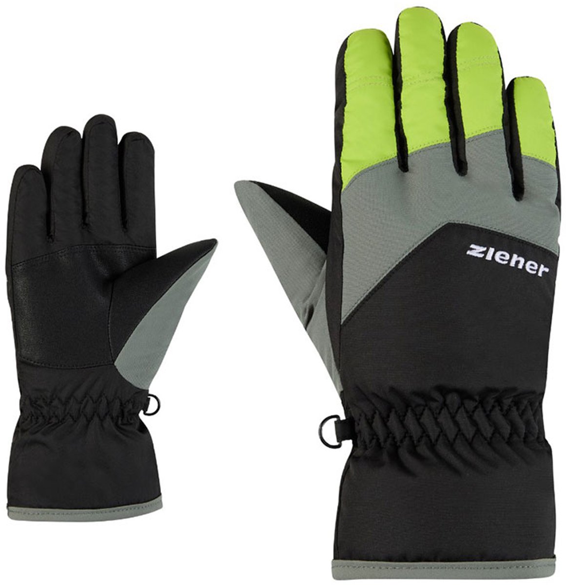 Ziener Lando-z Handschoenen 4.5 Kinderen Zwart