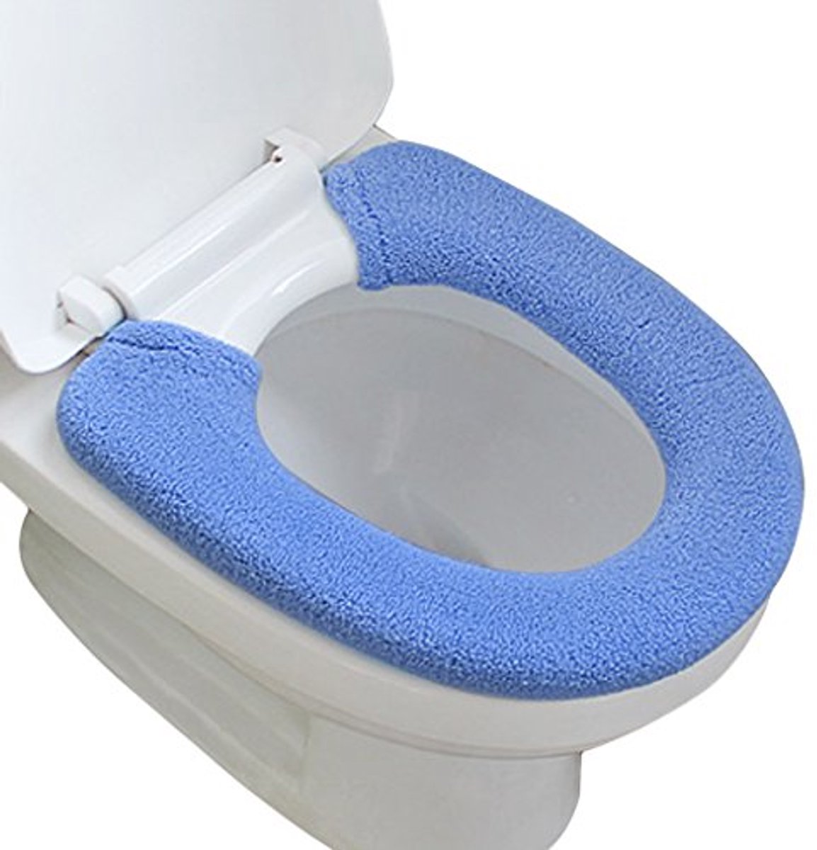 Verwarmde WC-brilhoes met Zacht Fleece - Wasbare Toiletbril Bekleding voor Comfort en Gemak