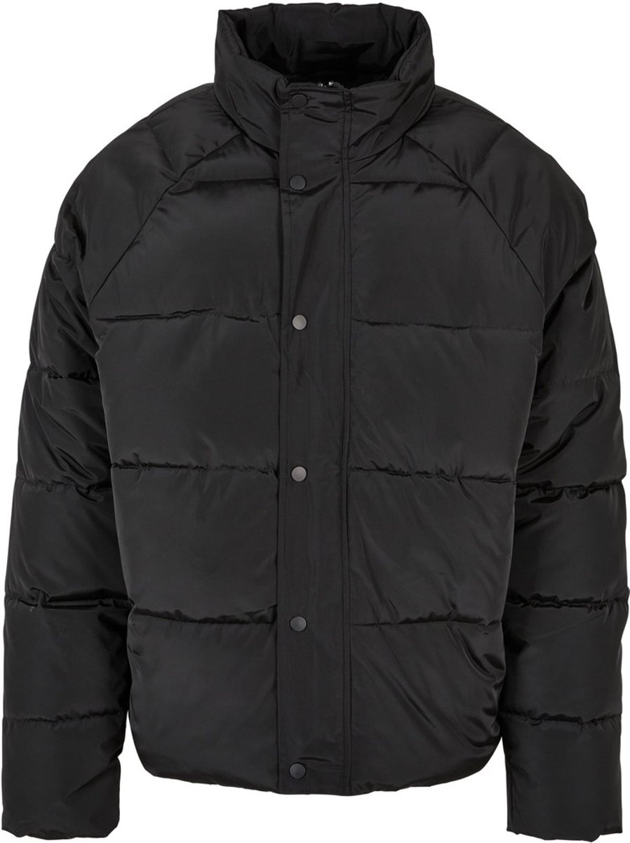 Urban Classics Raglan Gewatteerd jack L Zwart