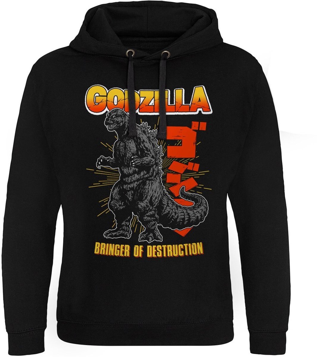 Godzilla - Bringer Of Destruction Epic Hoodie Black-2XL