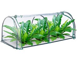 Kweekkas Tunnel - Ideaal voor Hobbytuinders - 1 stuk - PVC - 50 x 130 x 60 cm