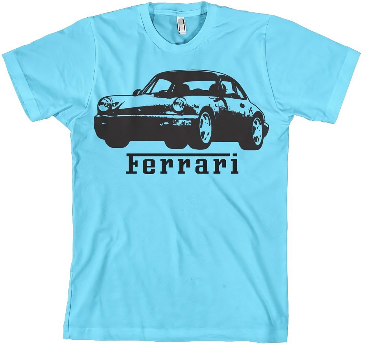 Ferrari 911 T-Shirt Skyblue-S
