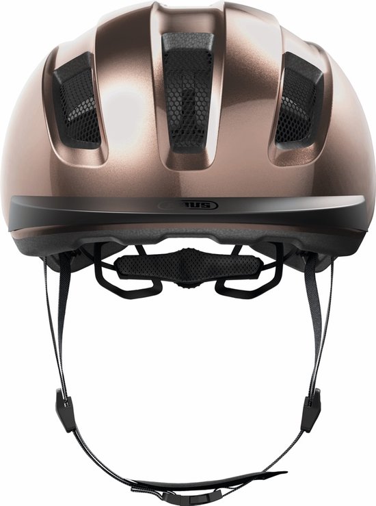 Fietshelm ABUS PURL-Y metallic copper L - 57-61 cm - bruin - Geschikt voor gebruik op speed pedelecs - elektrische fietsen - snorfietsen - NTA-8776 340 g — afbeelding 3