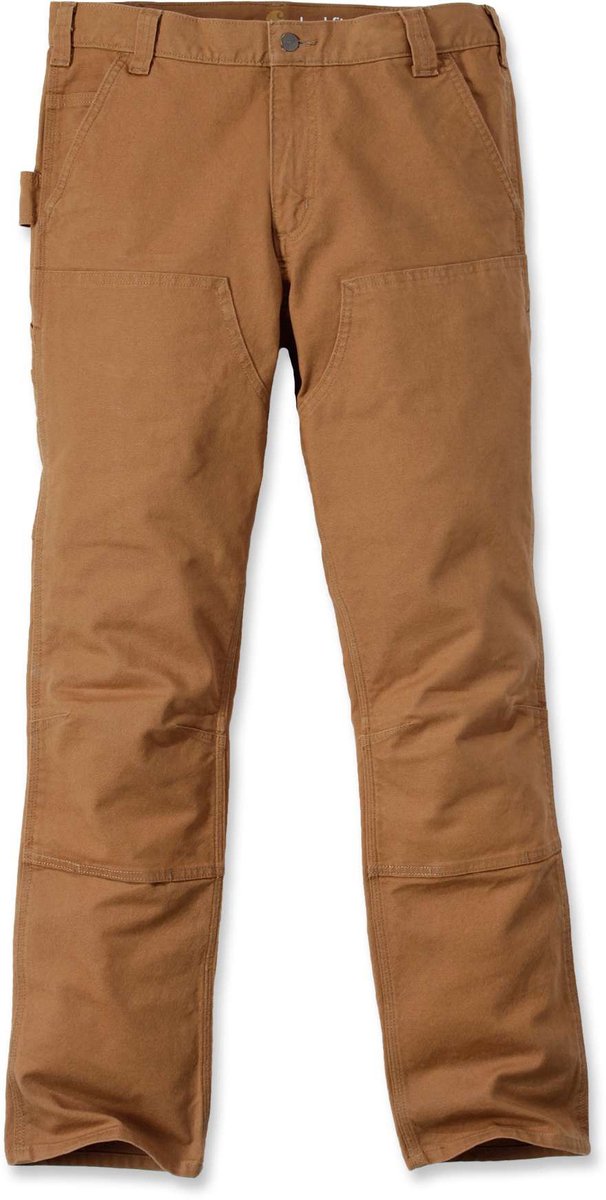Carhartt Herenbroek Stretch Duck Double Front Carhartt® Bruin