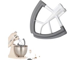 Mixergarde - Garde met veerpunt - Compatibel met KitchenAid kantelbare standmixers - Past op kommen van 4,5-5 liter