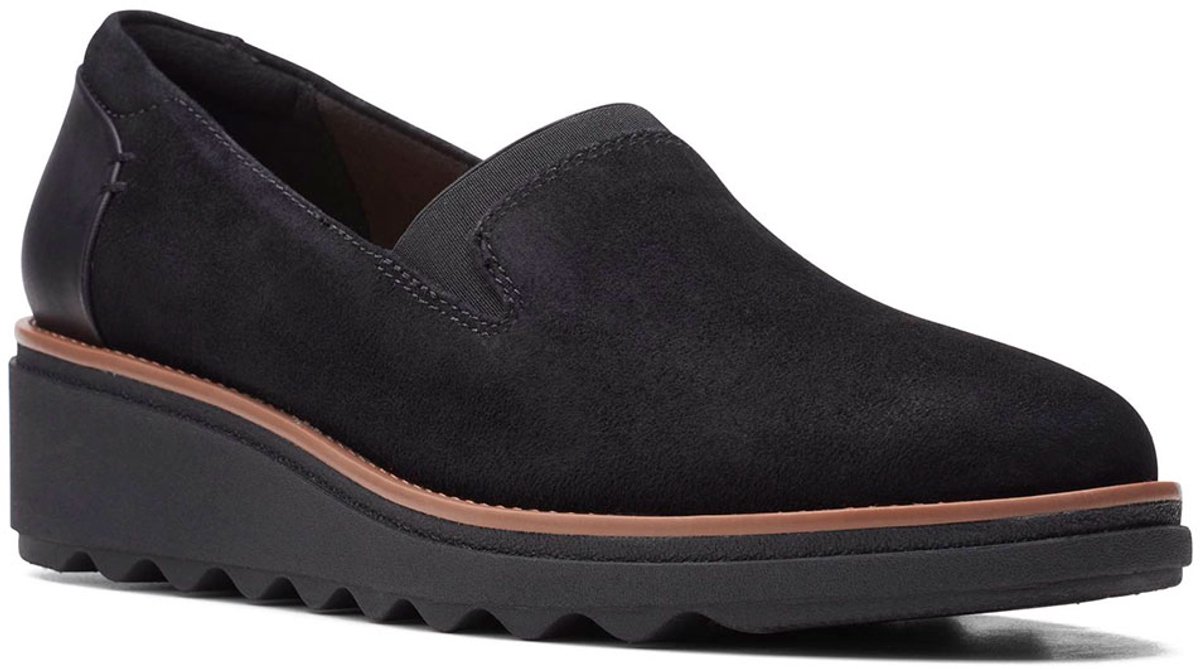 Clarks Shoes Sharon Dolly Loafers Zwart EU 37 1/2 Vrouw