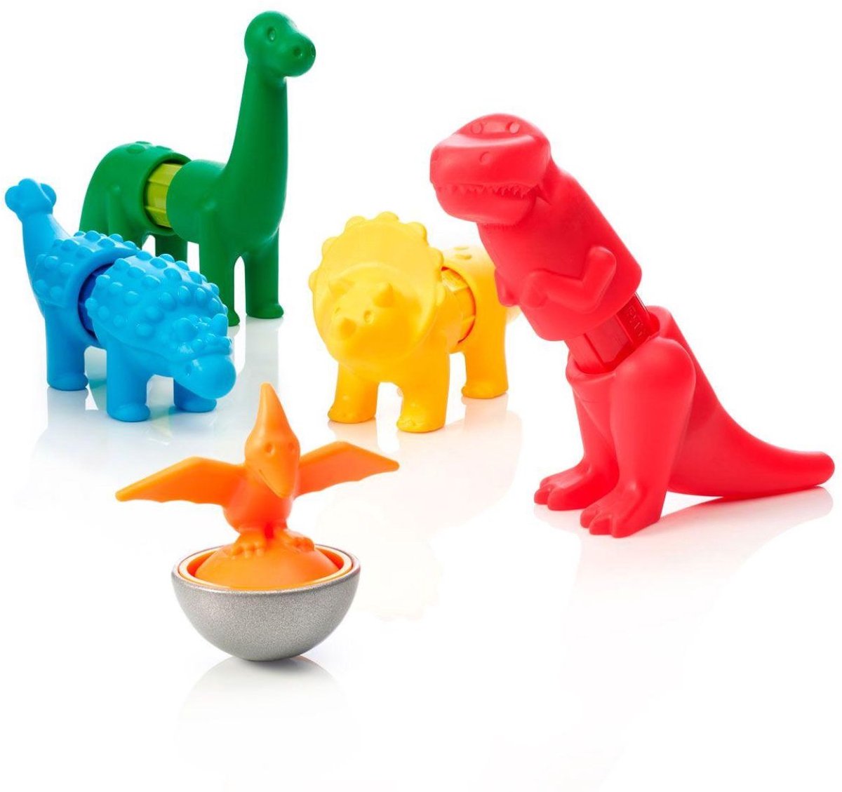 SmartMax My First Dinosaurs: magnetisch constructiespeelgoed voor peuters thumbnail 3