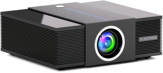 Projector – Beamer – Home Cinema – Multimedia Projector – Smart Projector Zwart – 900 ANSI Lumen Helderheid – 4K Decoding & HDR10+
