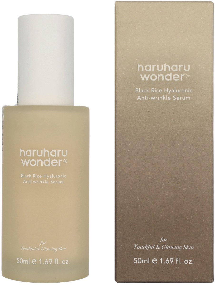 Haruharu Wonder - Black Rice Hyaluronic Anti-Wrinkle Serum - 50 ml