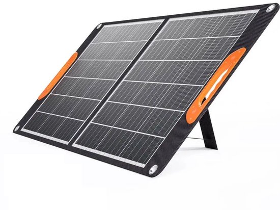 Zonnepaneel 100W - Solar panel - opvouwbaar zonnepaneel - zonnepanelen - flexible - geschikt voor powerbank